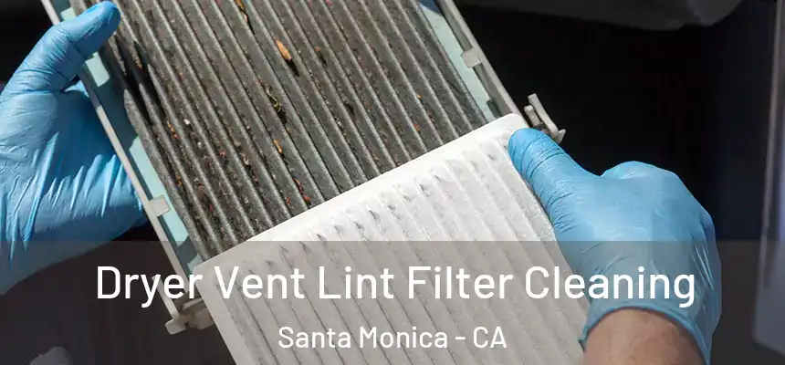 Dryer Vent Lint Filter Cleaning Santa Monica - CA