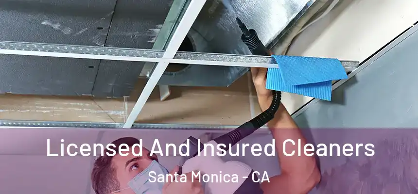 Licensed And Insured Cleaners Santa Monica - CA